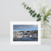 Waterfront: Angra do Heroismo, Terceira, Azoren Briefkaart (Staand voorkant)
