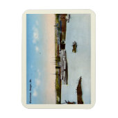 Waterfront, Bangor, Maine Style Magneet (Verticaal)