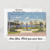 Waterfront, Bar Harbour, Maine Briefkaart (Voorkant / Achterkant)