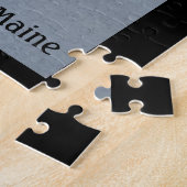 "Waterfront" Boothbay Harbour 11x14 Puzzle w/Box Legpuzzel (Zijkant)