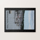 "Waterfront" Boothbay Harbour 11x14 Puzzle w/Box Legpuzzel (Horizontaal)