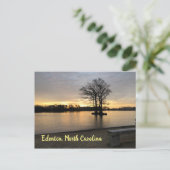 Waterfront Briefkaart, Edenton, North Carolina Briefkaart (Staand voorkant)