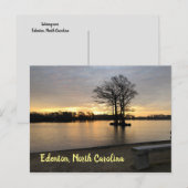 Waterfront Briefkaart, Edenton, North Carolina Briefkaart (Voorkant / Achterkant)