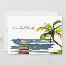 Waterfront Dock Palm Tree Nieuw adres