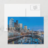 Waterfront en Downtown Briefkaart (Voorkant / Achterkant)