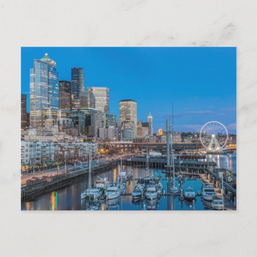 Waterfront en Downtown Briefkaart (Voorkant)