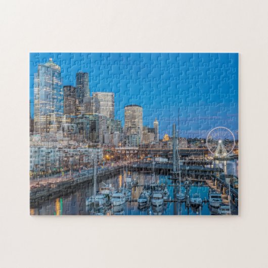 Waterfront en Downtown Legpuzzel (Horizontaal)