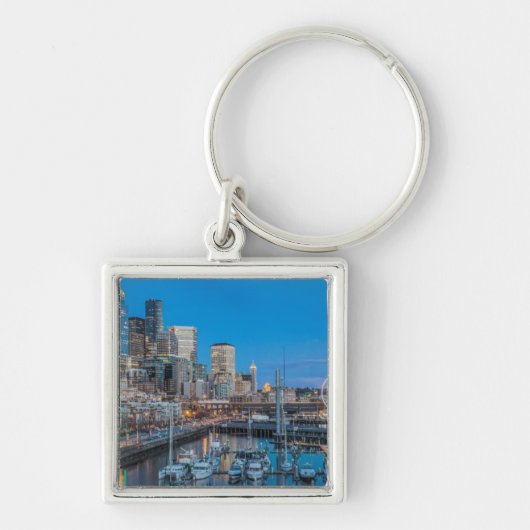 Waterfront en Downtown Sleutelhanger (Voorkant)