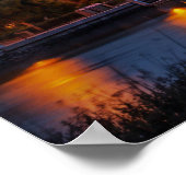 Waterfront Herons Poster (Hoek)