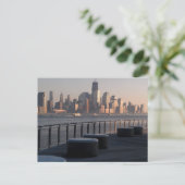 Waterfront, Hoboken, N.J. Briefkaart (Staand voorkant)