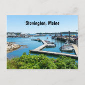 Waterfront in Stonington, Maine Briefkaart (Voorkant)