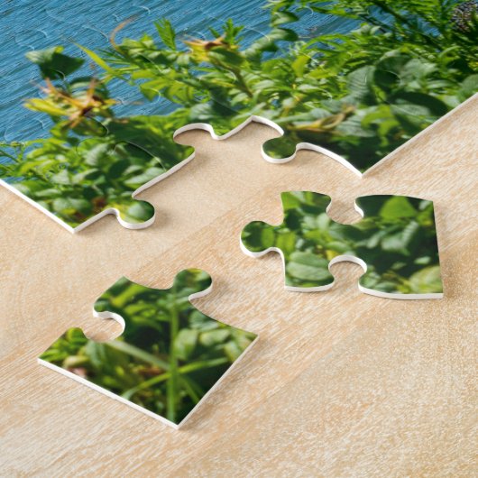 Waterfront in Stonington, Maine Legpuzzel (Zijkant)