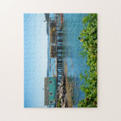 Waterfront in Stonington, Maine Legpuzzel (Verticaal)