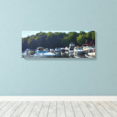 Waterfront Marina Canvas Afdruk (Insitu (Houten vloer))