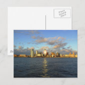 Waterfront, Mersey en Liverpool Briefkaart (Voorkant / Achterkant)