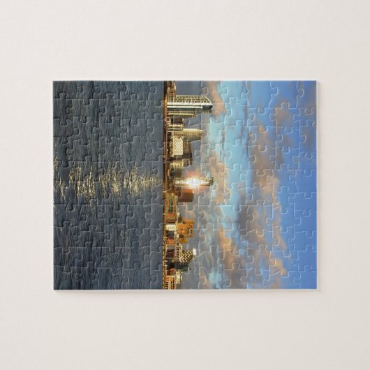 Waterfront, Mersey en Liverpool Legpuzzel (Horizontaal)