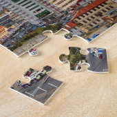 Waterfront met stadsbeeld van Yantai, Shandong Legpuzzel (Zijkant)