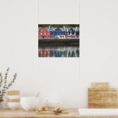 Waterfront, Tobermory, eiland Mull, Schotland, Poster (Keuken)