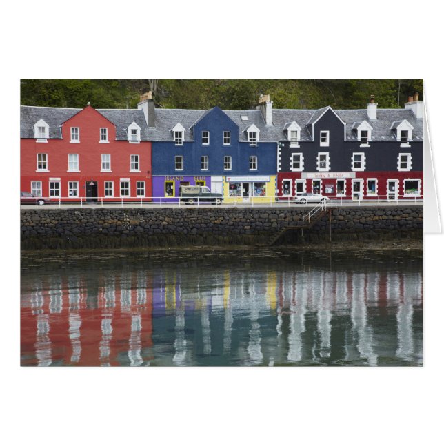 Waterfront, Tobermory, Isle of Mull, Schotland, (Voorkant Horizontaal)
