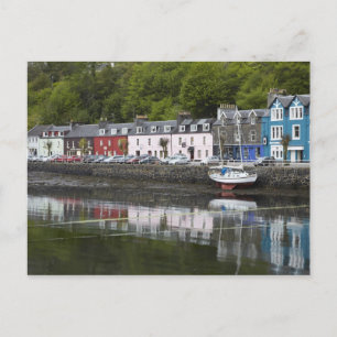 Waterfront, Tobermory, Isle of Mull, Schotland, 2 Briefkaart