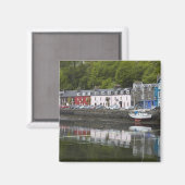 Waterfront, Tobermory, Isle of Mull, Schotland, 2 Magneet (Voorkant / Achterkant)
