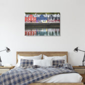 Waterfront, Tobermory, Isle of Mull, Schotland Canvas Afdruk (Insitu (Slaapkamer))