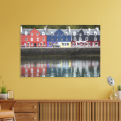 Waterfront, Tobermory, Isle of Mull, Schotland Canvas Afdruk (Insitu (Woonkamer))