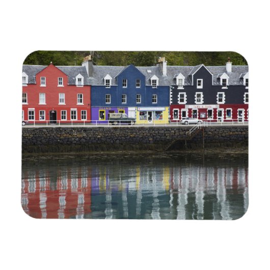 Waterfront, Tobermory, Isle of Mull, Schotland Magneet (Horizontaal)