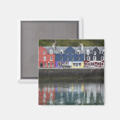 Waterfront, Tobermory, Isle of Mull, Schotland, Magneet (Voorkant / Achterkant)