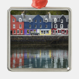 Waterfront, Tobermory, Isle of Mull, Schotland, Metalen Ornament