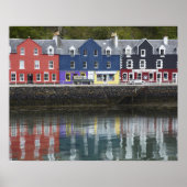 Waterfront, Tobermory, Isle of Mull, Schotland Poster (Voorkant)