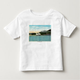 Waterfront Uitzicht van Fort Knox Kinder Shirts