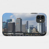 Waterfront uitzicht van Miami Case-Mate iPhone Case (Achterkant (horizontaal))