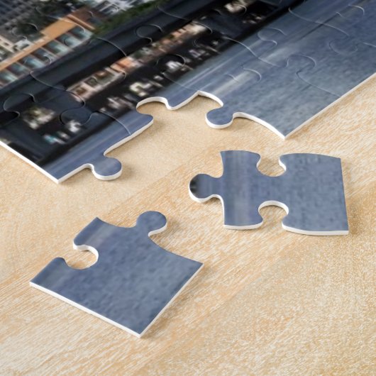 Waterfront uitzicht van Miami Legpuzzel (Zijkant)