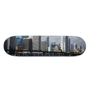 Waterfront uitzicht van Miami Persoonlijk Skateboard