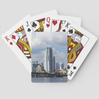 Waterfront uitzicht van Miami Speelkaarten
