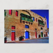 Waterfront, Valletta Briefkaart (Voorkant)