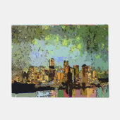 Waterfront van New Orleans Deurmat (Voorkant)