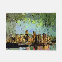 Waterfront van New Orleans Deurmat