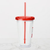 Waterful Ring Toss Acryl Drinkbeker (Rechts)
