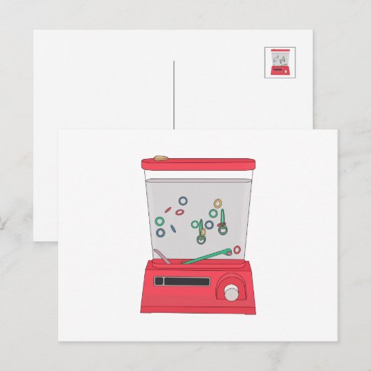 Waterful Ring Toss Briefkaart (Voorkant / Achterkant)