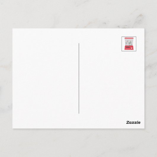 Waterful Ring Toss Briefkaart (Achterkant)