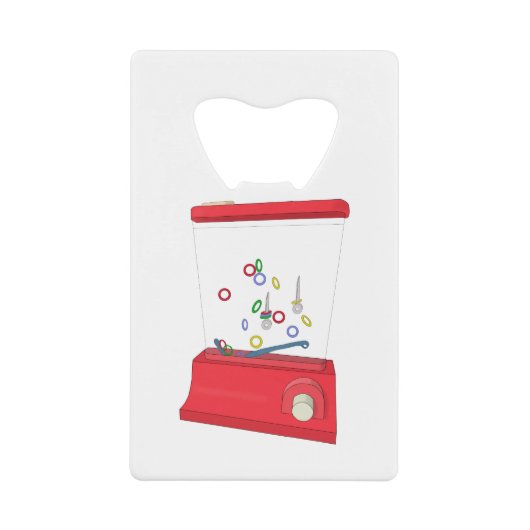 Waterful Ring Toss Creditkaart Flessenopener (Voorkant)
