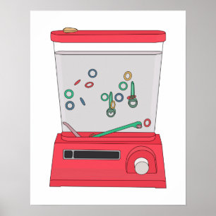 Waterful Ring Toss Poster