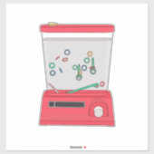 Waterful Ring Toss Sticker (Vel)