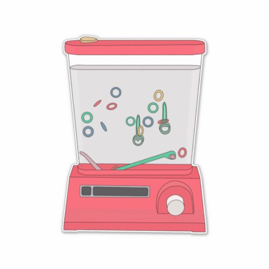 Waterful Ring Toss Sticker (Voorkant)