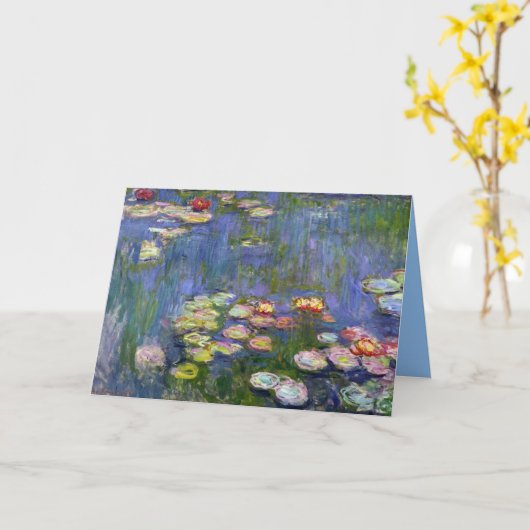 Watergalgen 10 kaart (Gele Bloem)