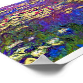 Watergalgen - Impressionistisch schilderen door Mo Poster (Hoek)