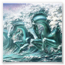 watergalop foto afdruk