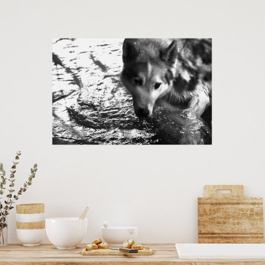 Watergat Poster (Keuken)